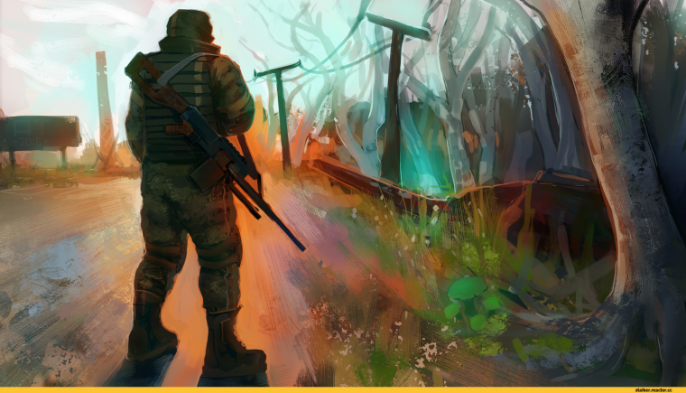 Сталкер 2 арт монолит