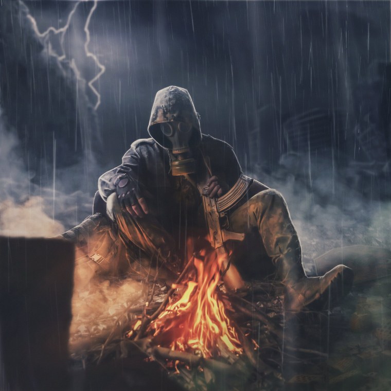 Сталкер 2 у костра