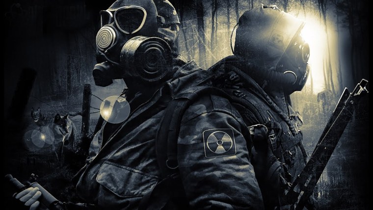 Сталкер 2 монолит в противогазе