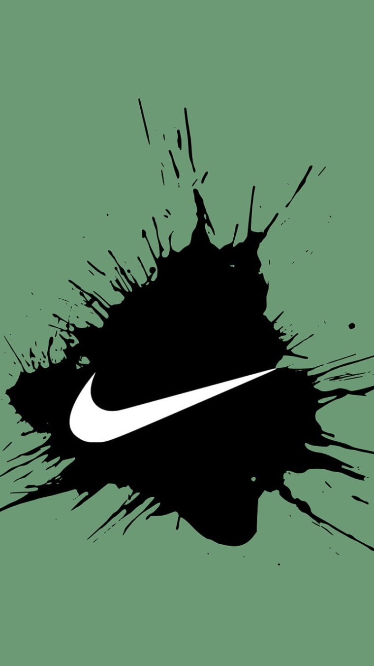 Черно белый фон найк