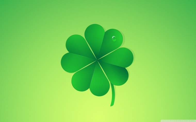 Обои Клевер четырехлистный