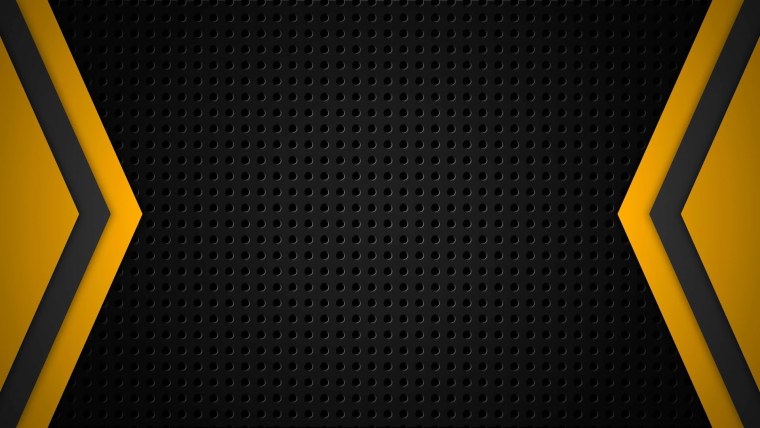 Желто черная абстракция