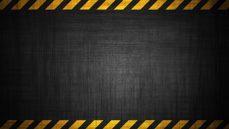 Черно желтый знак