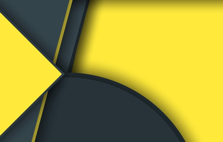 Черно желтый баннер