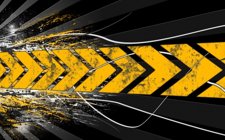 Черно желтый