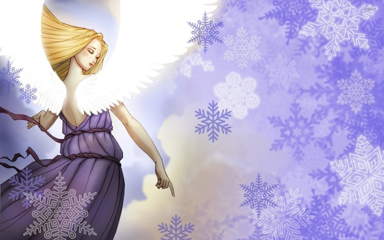 Обои Рождественский ангел