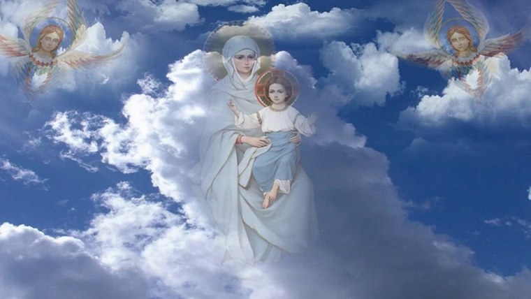 Апплико фрески Ангелочек