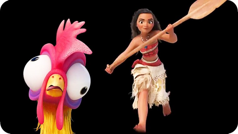 Мультик Моана петух