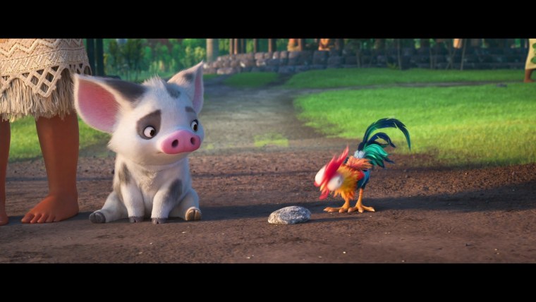 Курица из Моаны гиф