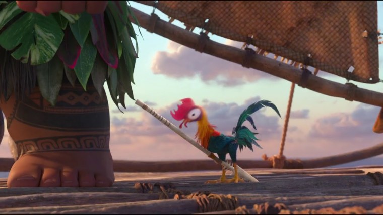 Моана мультфильм петух