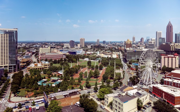 Улицы Атланты штат Джорджия