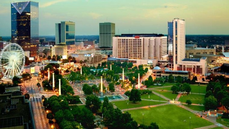 Америка Джорджия Атланта