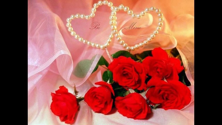 Сердечки цветочки