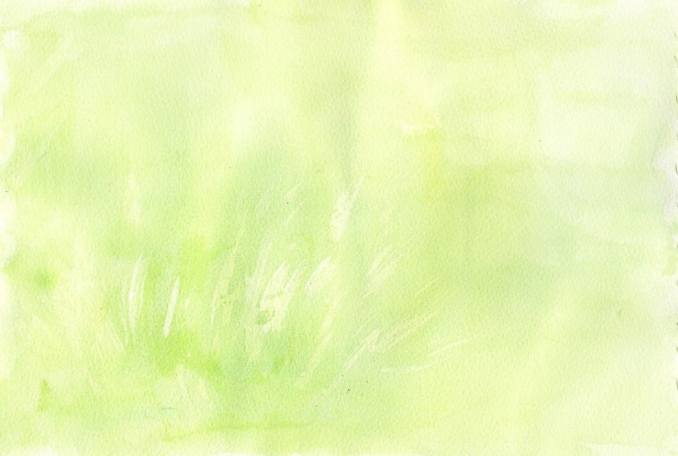 Акварельный фон зеленый