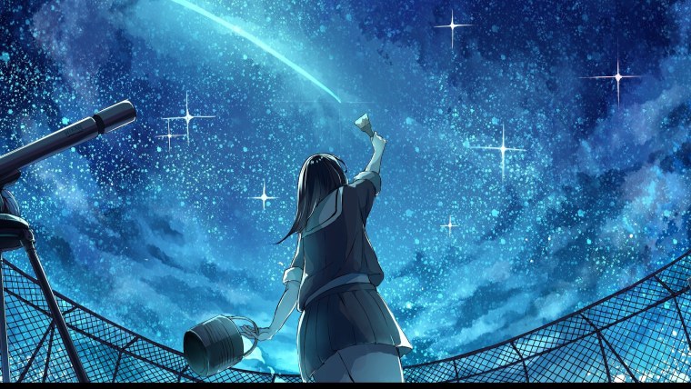 Космос арт аниме