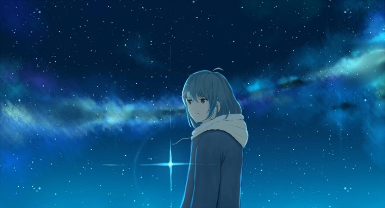 Звездное небо аниме