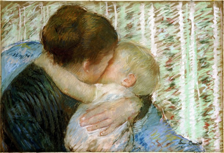 Мэри Кассат мать и дитя