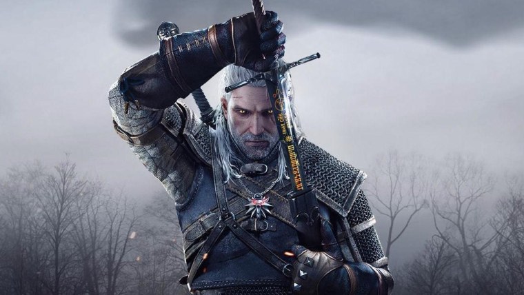 Геральт Ведьмак 3 Постер