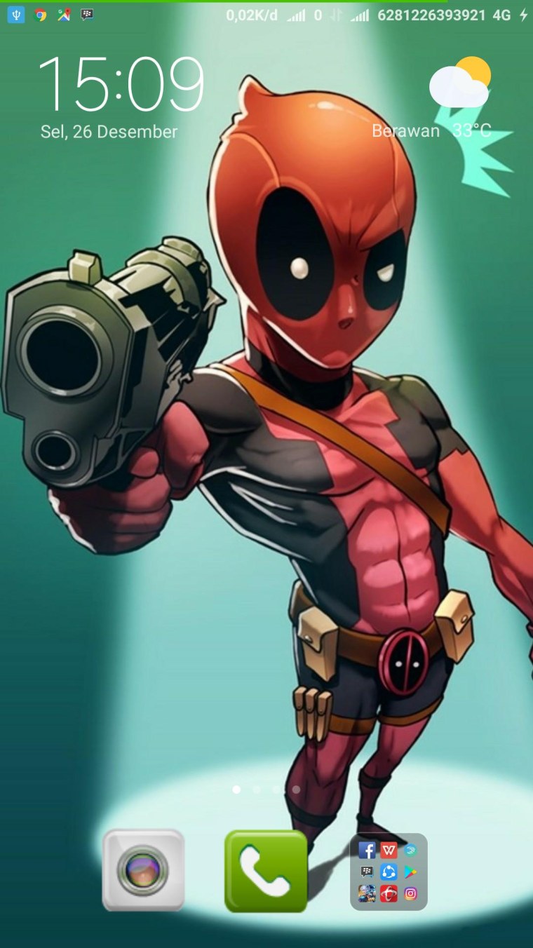 Ава супер герой ДЭТ пул