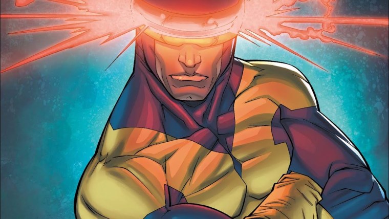 Глаза лазеры Супергерой