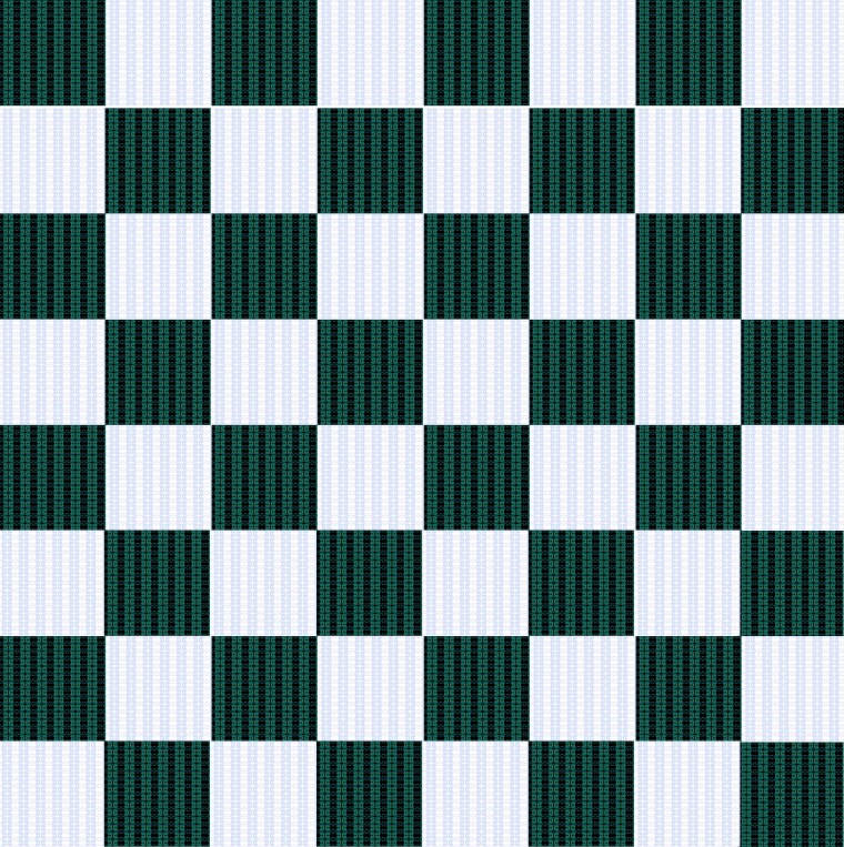 Черно белая клетка