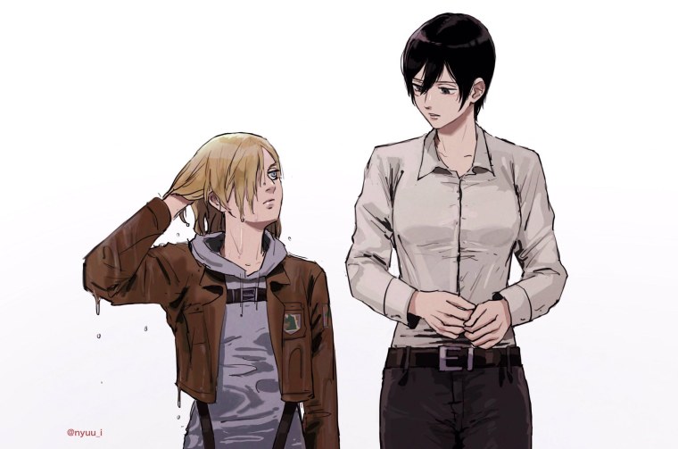 Микаса и Энни