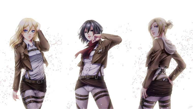 Энни Микаса и Криста