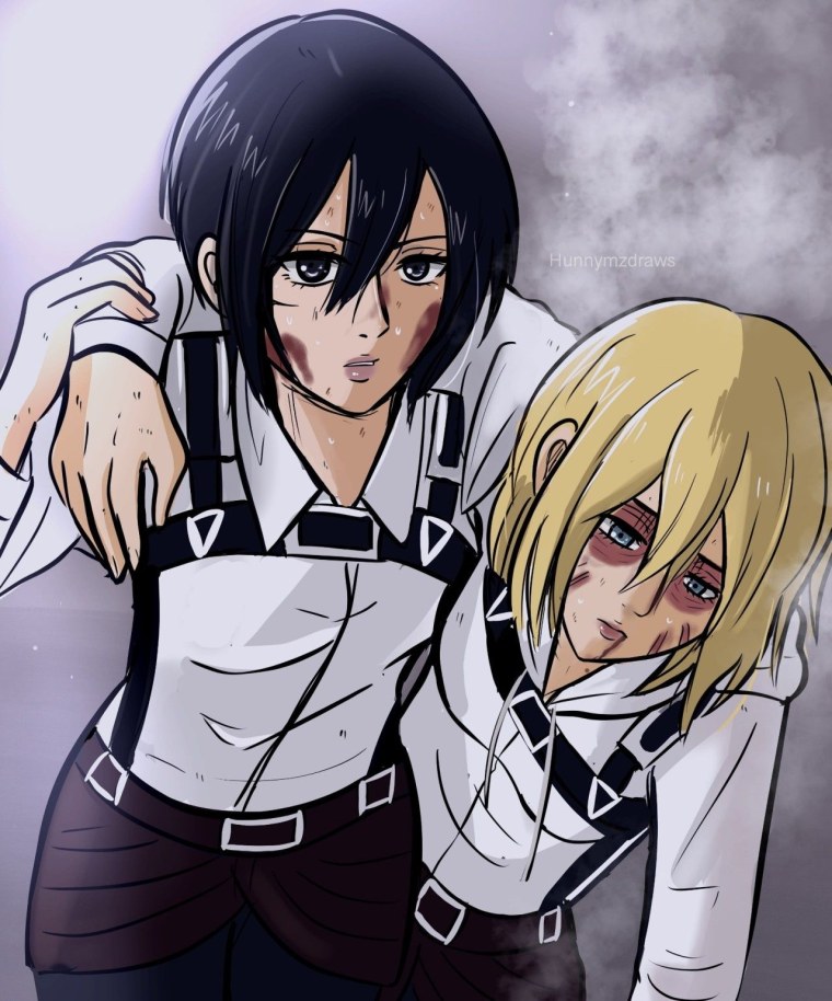 Микаса 4 сезон атака титанов