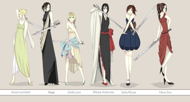 Битва титанов аниме