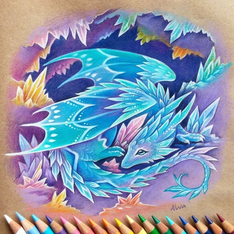 Alvia драконы