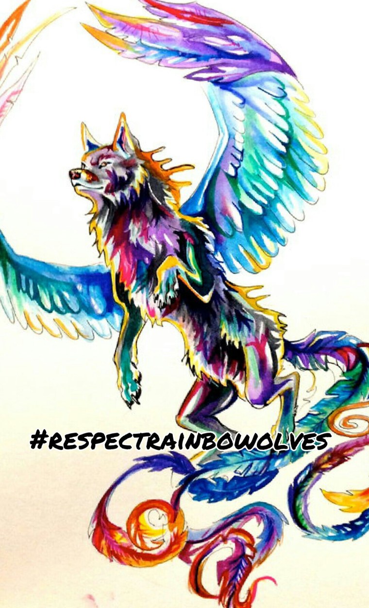 Мифические животные радужные