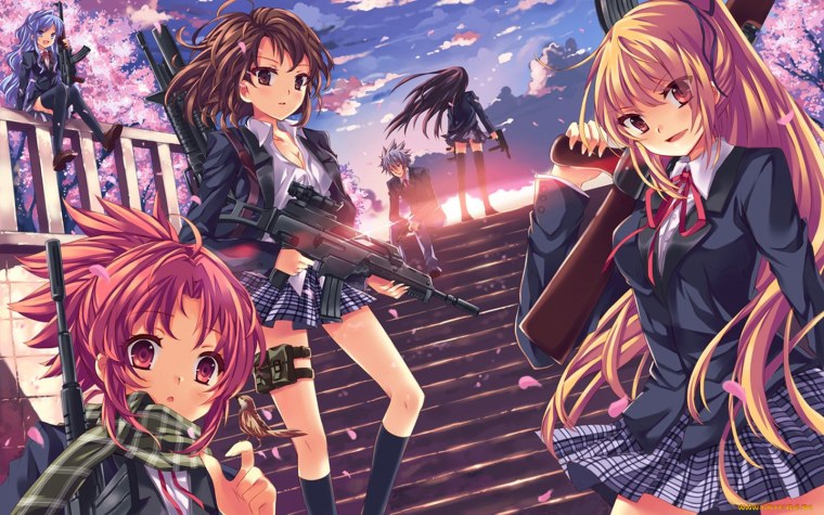 Аниме девочки