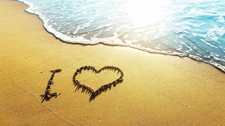 Сердце на песке