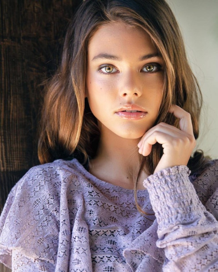 Аманда Байнс в детстве