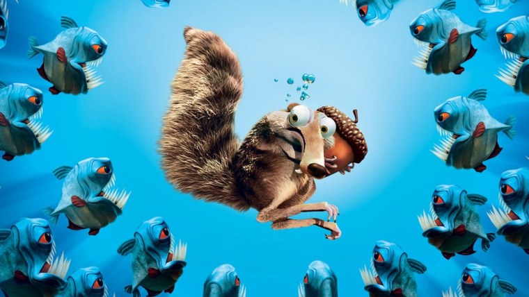 Ледниковый период мультфильм белка и орех