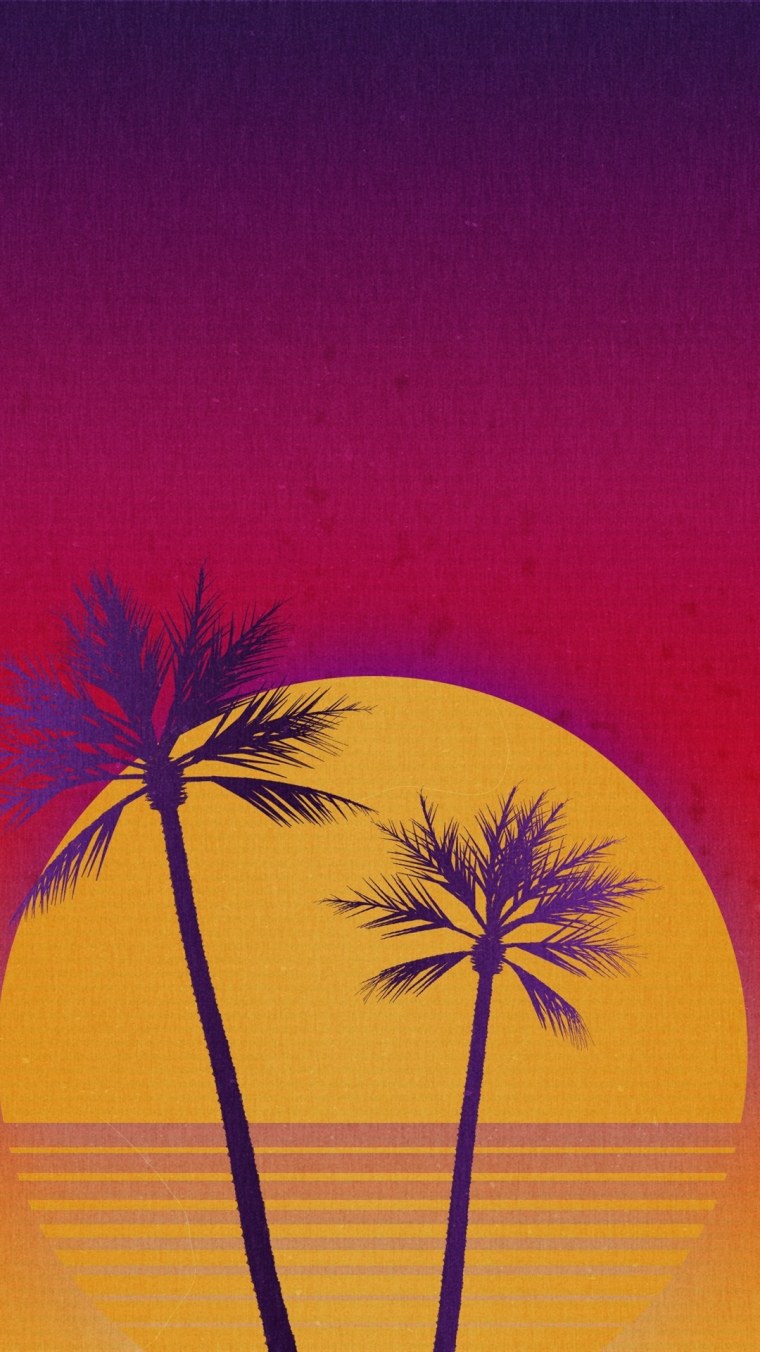 Ретро пальмы