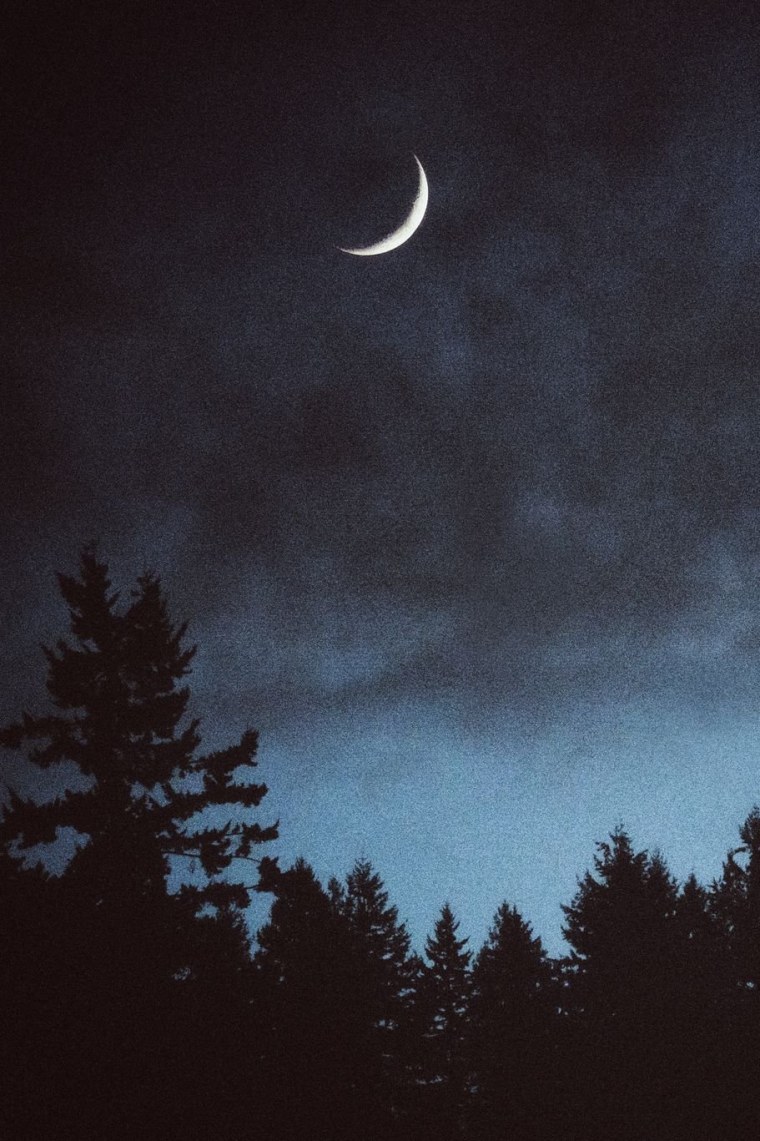 Луна Эстетика тумблер голубой