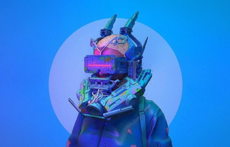 Минималистичный киберпанк