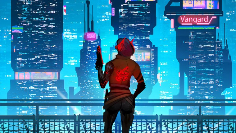 Аниме киберпанк 4к