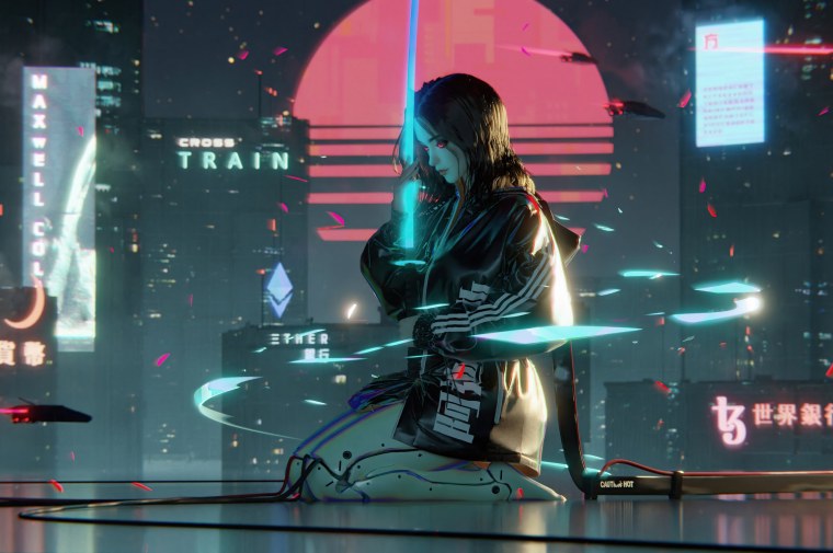 Мидзутани Сион Cyberpunk 2077