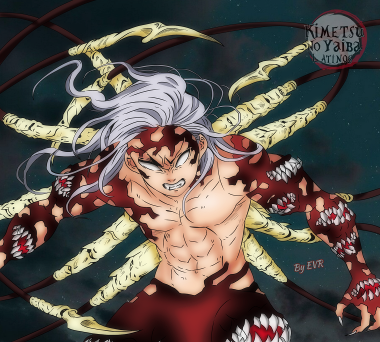 Демон Slayer Kimetsu Кокушибо