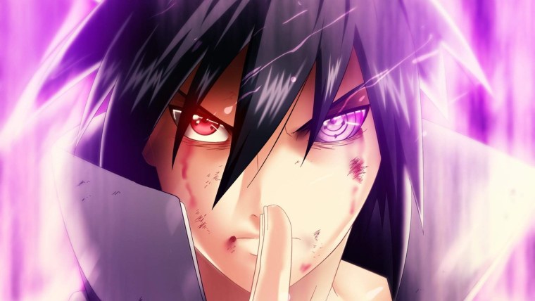 Риннеган и Шаринган Саске