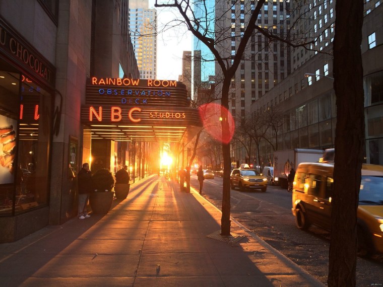 Фон Нью-Йорк улица