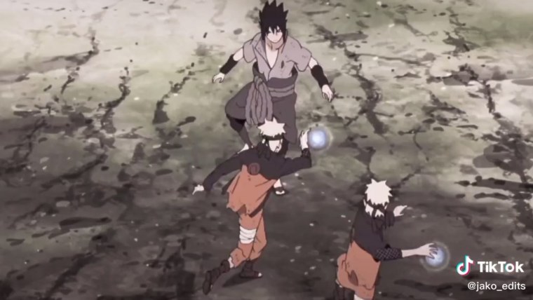 Саске Учиха бой с Наруто