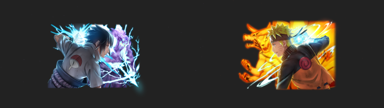 Наруто на 2 монитора