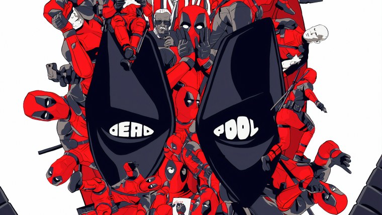 Обои на рабочий стол Дэдпул 4к