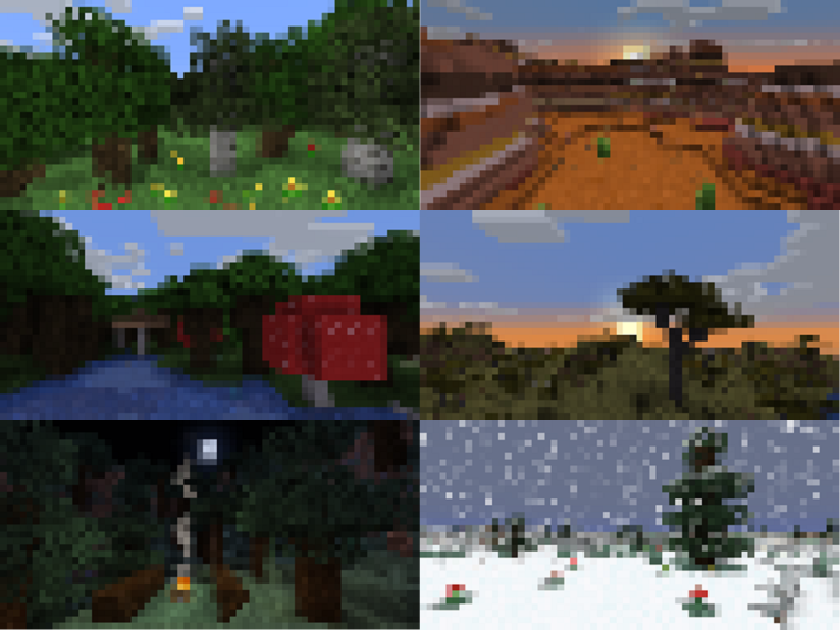 Картины майнкрафт пе