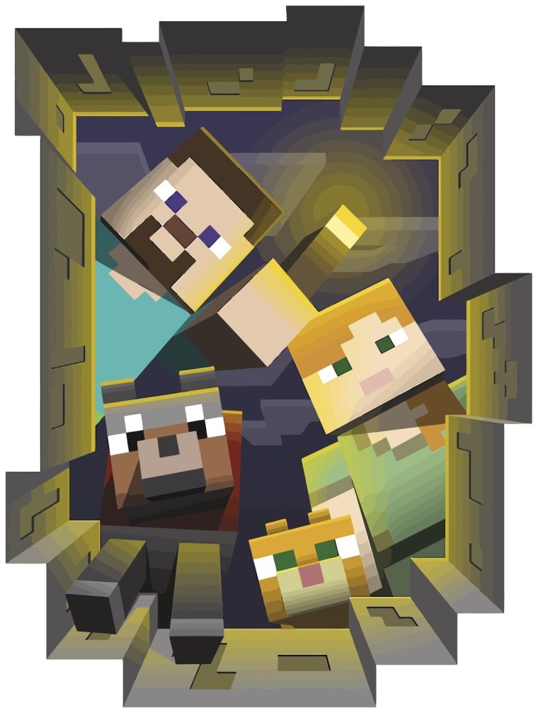 Наклейки майнкрафт