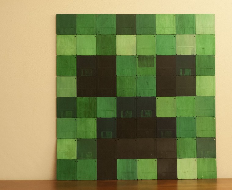 Картина с КРИПЕРОМ