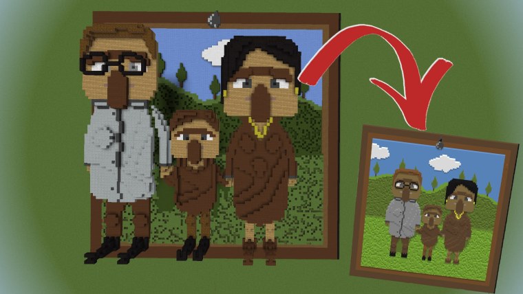 Картины в МАЙНКРАФТЕ